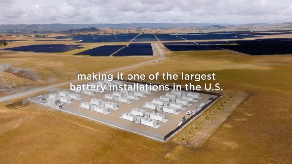 Apple creates one of the country's largest battery installations using Tesla Megapacks