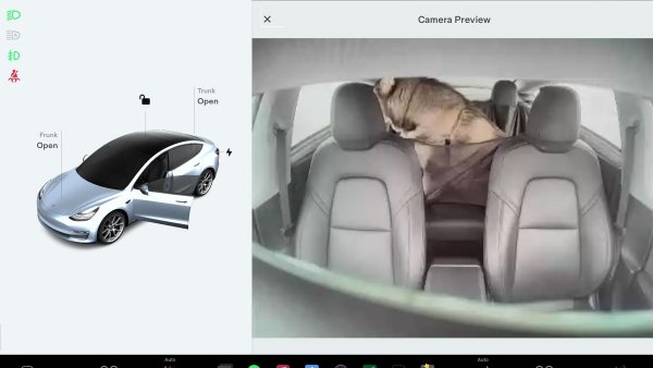 Tesla Update To Use Cabin Camera for HOV Lane Eligibility, Add Apple Podcasts and Variable Playback Speeds