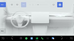 Tesla Will Lower Climate Fan Speed While on a Call, Add Ability To Pause PWS and Reposition Backup Camera