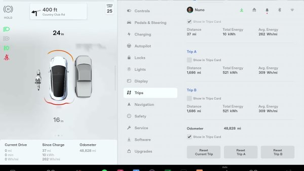 How To View Tesla Odometer in the Car or App