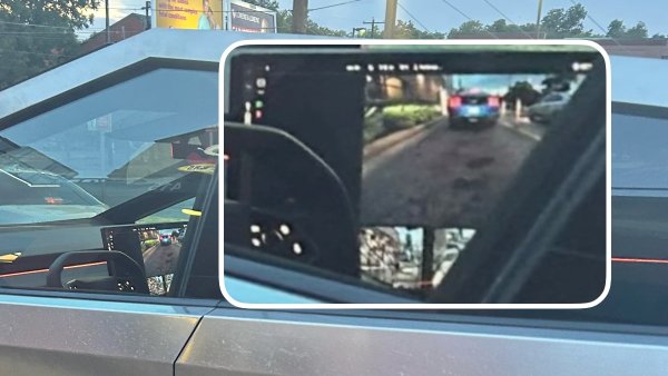 Spy Photo Hints at How Tesla's Front Bumper Camera Will Work
