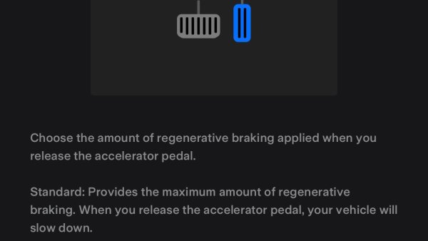 Tesla to Revive Low Regen Mode in Upcoming Update