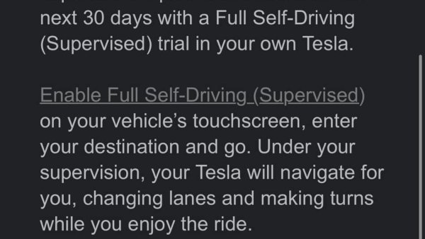 Tesla Sends Out Another Free Trial of FSD