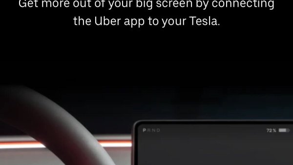 Uber Adds Support for Tesla Trip Navigation and Battery Awareness