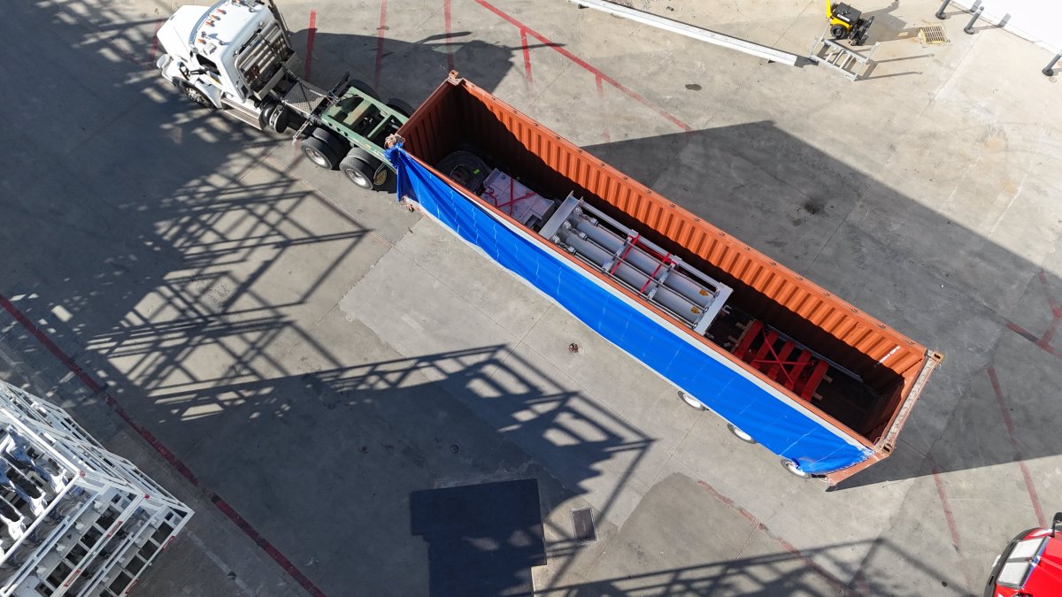 New Giga Press parts