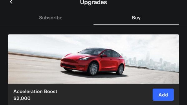 Tesla Introduces Acceleration Boost for Refreshed Model Y