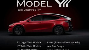 Tesla Officially Unveils Bigger, 6-Seater Model Y L