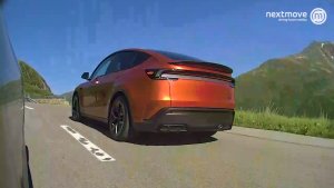 New Tesla Model Y Performance Spotted Without Camouflage Ahead of Launch