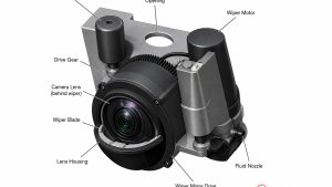 Tesla Patents Self-Cleaning Camera Lens With Built-In Wiper