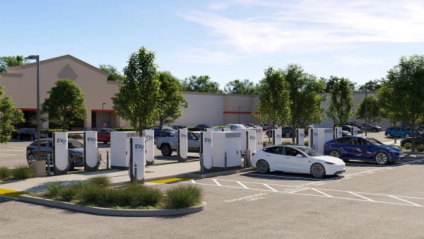 EVgo to Start Installing 500 kW V4 Tesla Superchargers