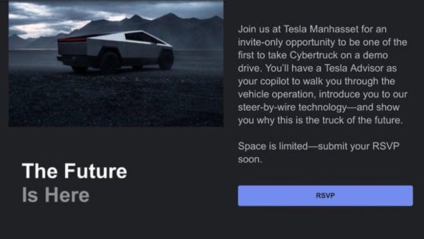 Tesla Is Now Offering Cybertruck Test Drives [List of Locations]