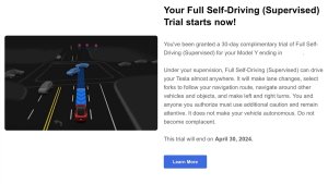 How to Enjoy Your One Month Free Trial of Tesla's Full Self-Driving (FSD), Including Current Subscribers