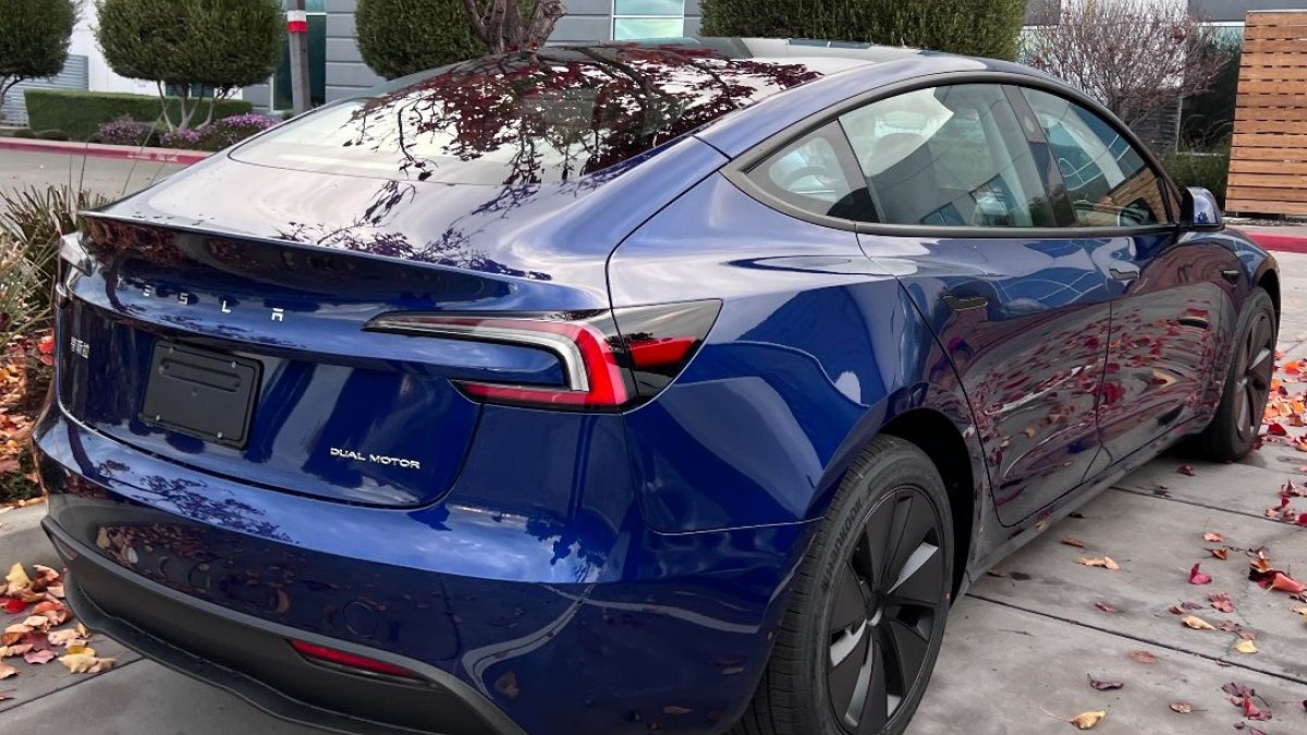 New Model 3 at Fremont