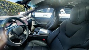 Tesla's New Model S and Model X Spotted: New Color & Grill, Ambient Lighting and Front Bumper Camera