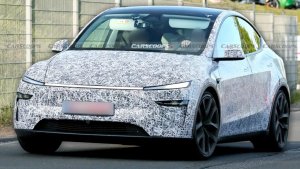 Tesla's Upcoming Model Y Performance Spotted With Camouflage: What's New