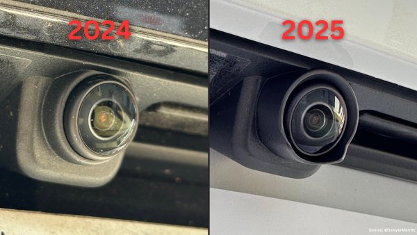 Tesla Adds Water Shield to Rear Camera for 2025 Model 3 and Model Y