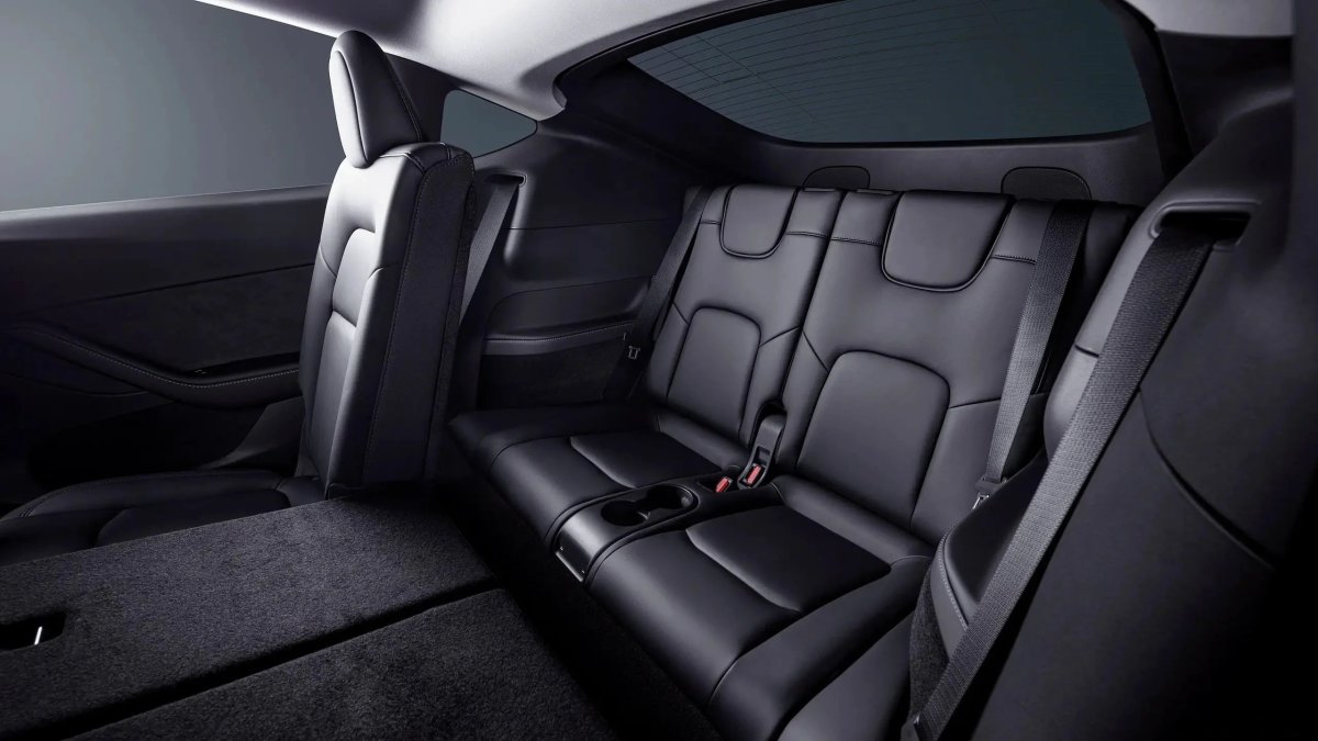 The third row in the first-generation Model Y