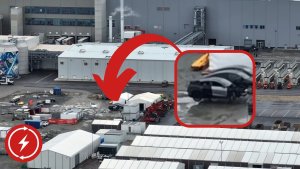 Mysterious Sighting at Tesla's Giga Berlin Sparks Frenzy of Next Gen Speculation