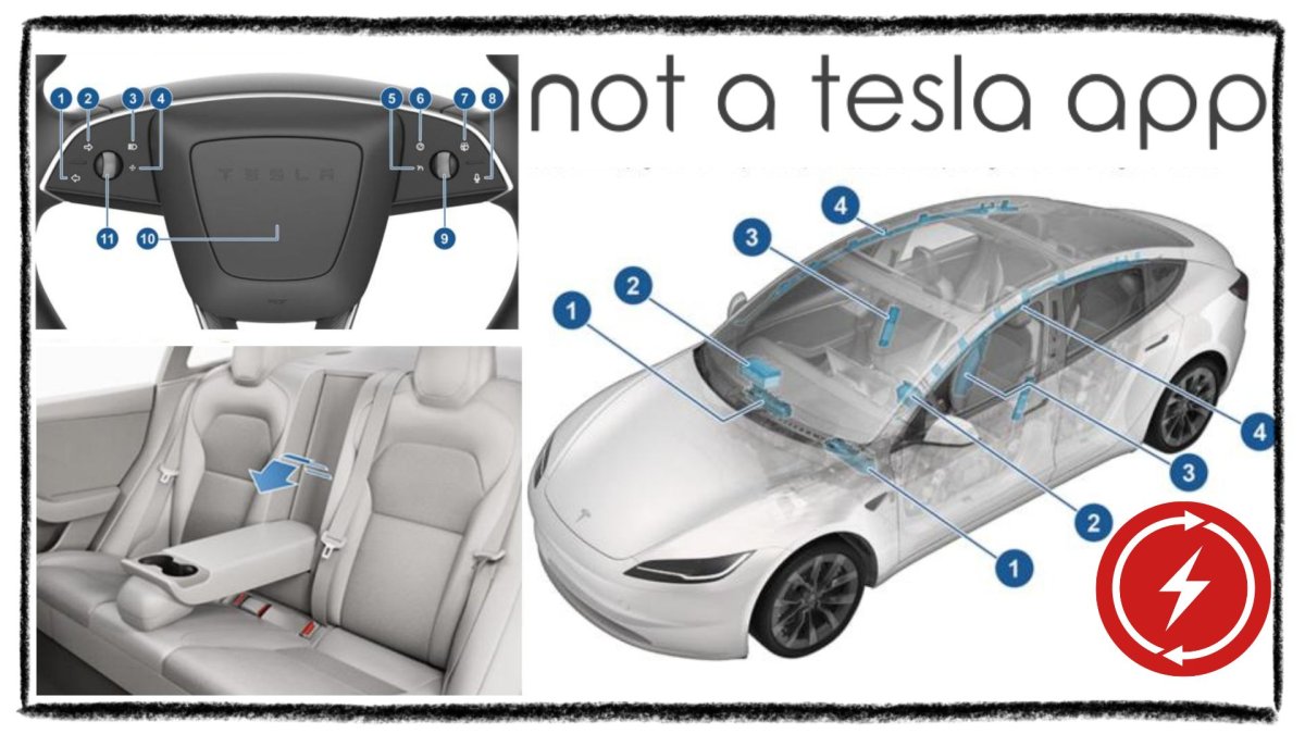 The U.S. Version of the New Model 3 Gets a Steering Wheel Light and  Additional Airbags