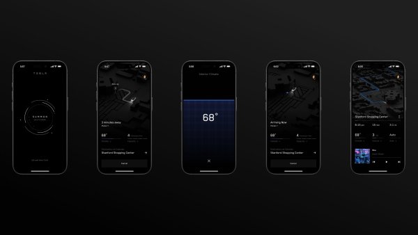 Tesla Reveals Robotaxi App and Names the Robotaxi the CyberCab