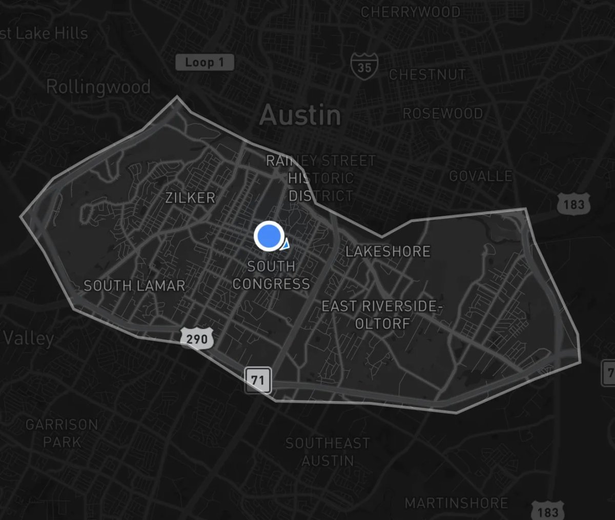 Tesla's Robotaxi initial service area