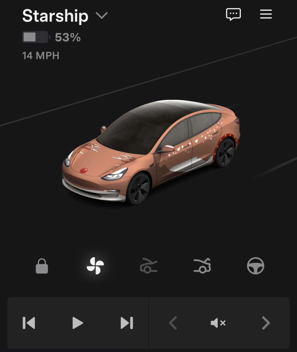 Tesla Custom Wraps & Tints feature in update 4.51.5