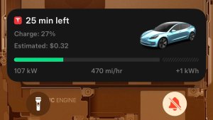 Tesla Adds Real-Time Charging Alerts With iOS Live Activities -- More Coming