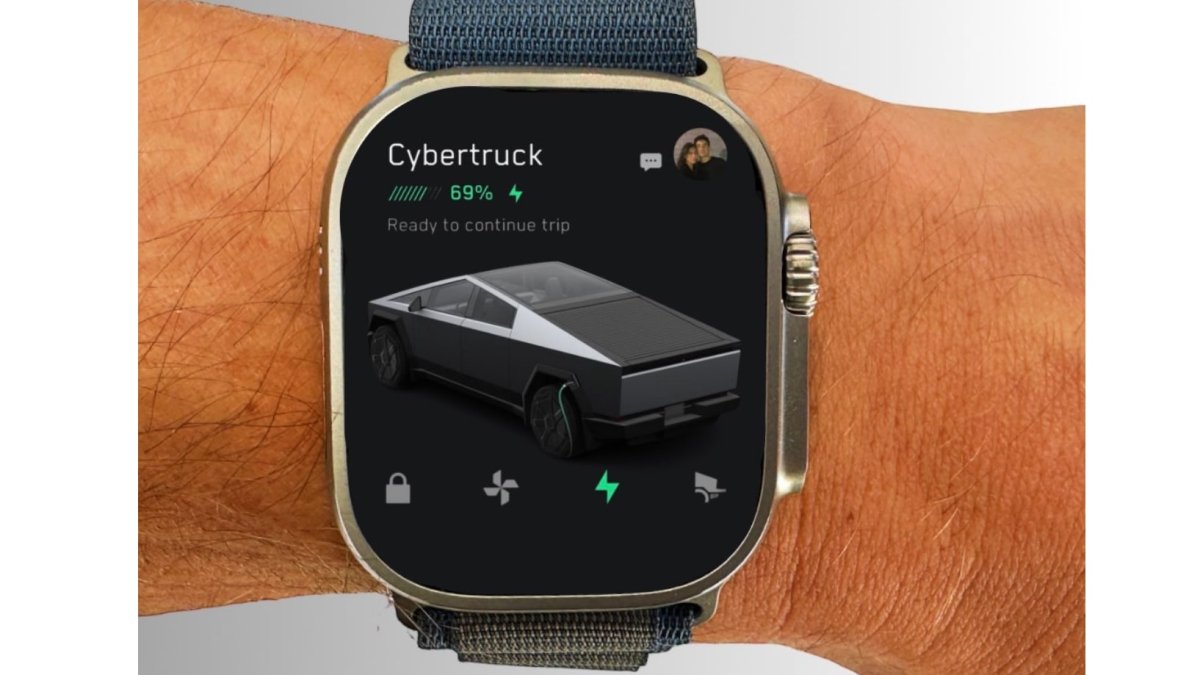 Another concept of a Tesla app on the Apple Watch by @niccruzpatane