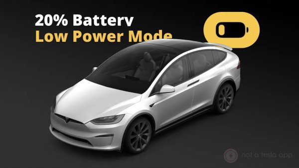 Tesla to Introduce 'Low Power Mode' in Future Update