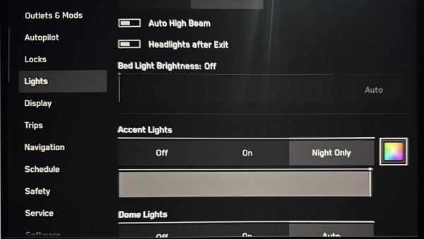 Tesla Adds New Ambient Lighting Options in Update 2024.26.1