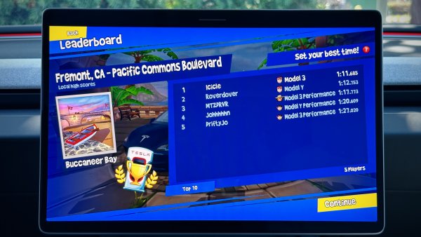 A Look at Tesla's Beach Buggy Racing Leaderboards – Supercharger Edition