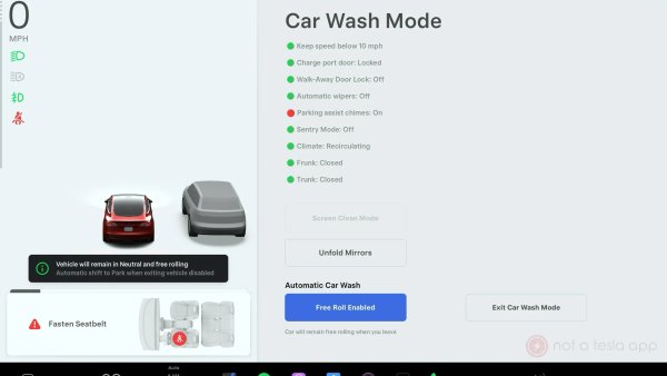 Tesla May Improve Car Wash Mode With Window Alerts