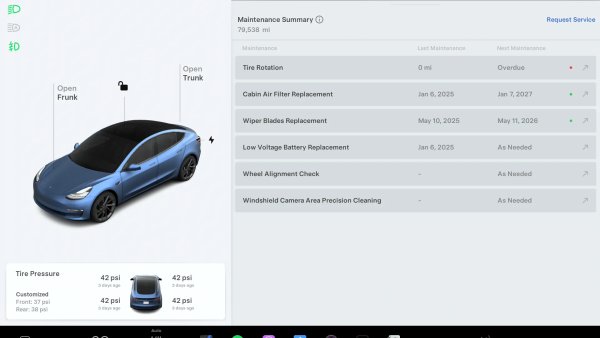Tesla's Maintenance Summary: Tesla's Digital Service Records