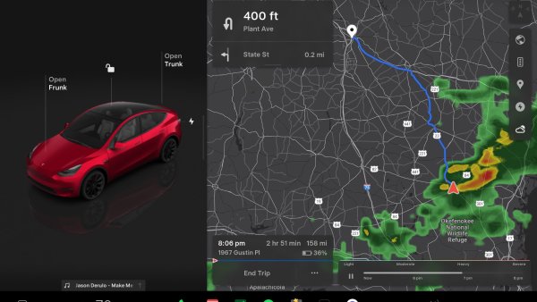 Tesla Is Adding 'Weather Radar' to Intel Vehicles [VIDEO]