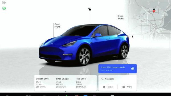 Tesla Adds 'Start FSD From Park' for PIN to Drive Users