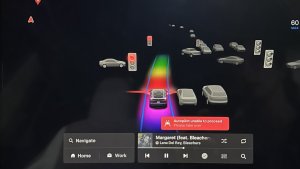 First Look at Tesla's V12 User Interface, Full Screen Visualizations and New Media Player [Updated: Photos and Video]