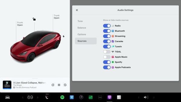 How to Hide Unused Music Services and Apps, or Explicit Content in Your Tesla