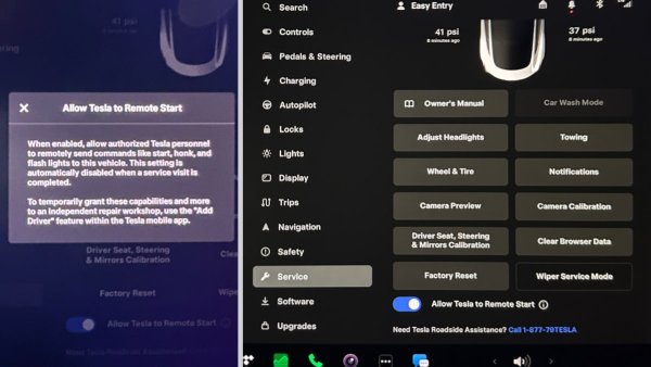Tesla Adds New Option That Lets You Disable Remote Commands From Tesla