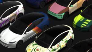 First Look at Tesla's Custom Wraps Feature in the Mobile App [VIDEO]