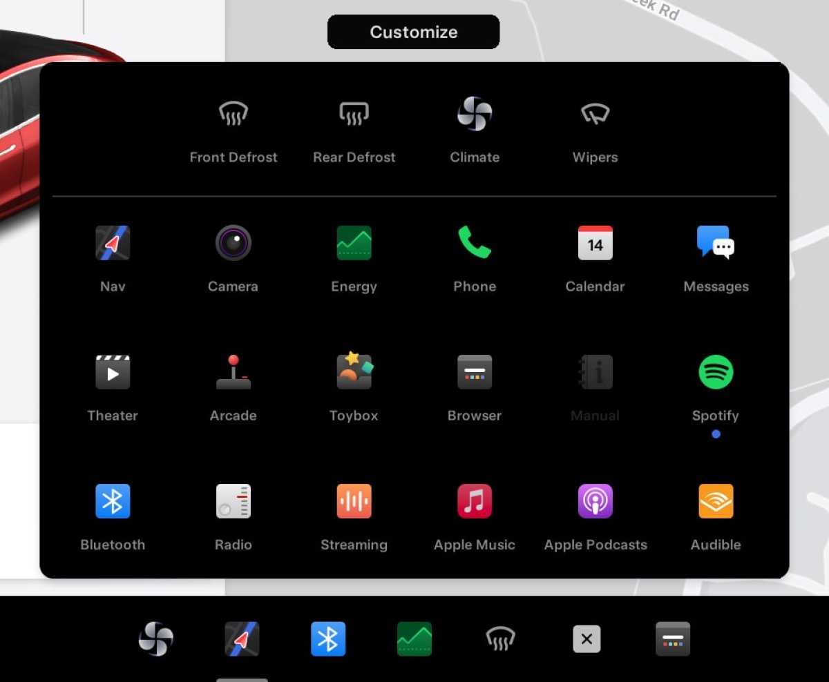 Tesla now has a dedicated icon for maps